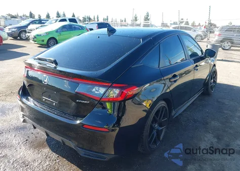 2024 Honda Civic Sport z USA, uszkodzony, nr VIN 19XFL2H86RE031233